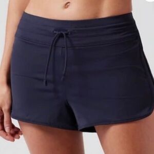 Athleta Dress Blue Kata Surge Swim Short - Size XS Worn Once Excellent Condition